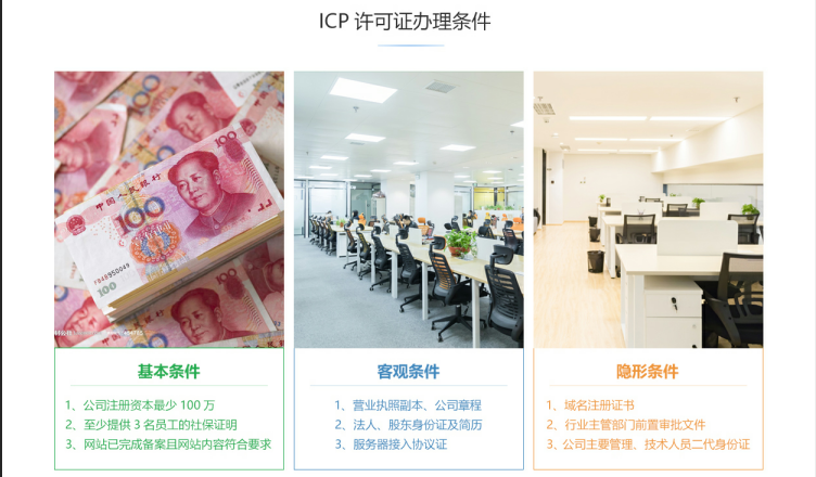 上甘岭ICP许可证办理条件